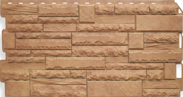 Фасадная панель Скалистый камень Памир