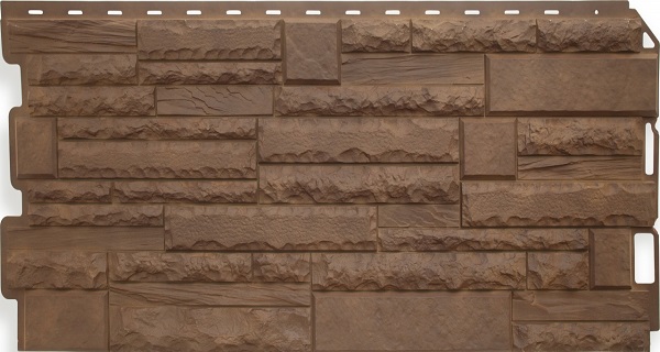 Фасадная панель Скалистый камень Тибет